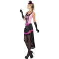 Kostým Burlesque tanečnice - růžová