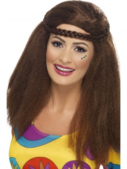 Hippie brunetka