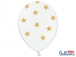 Balónek - zlaté hvězdy
